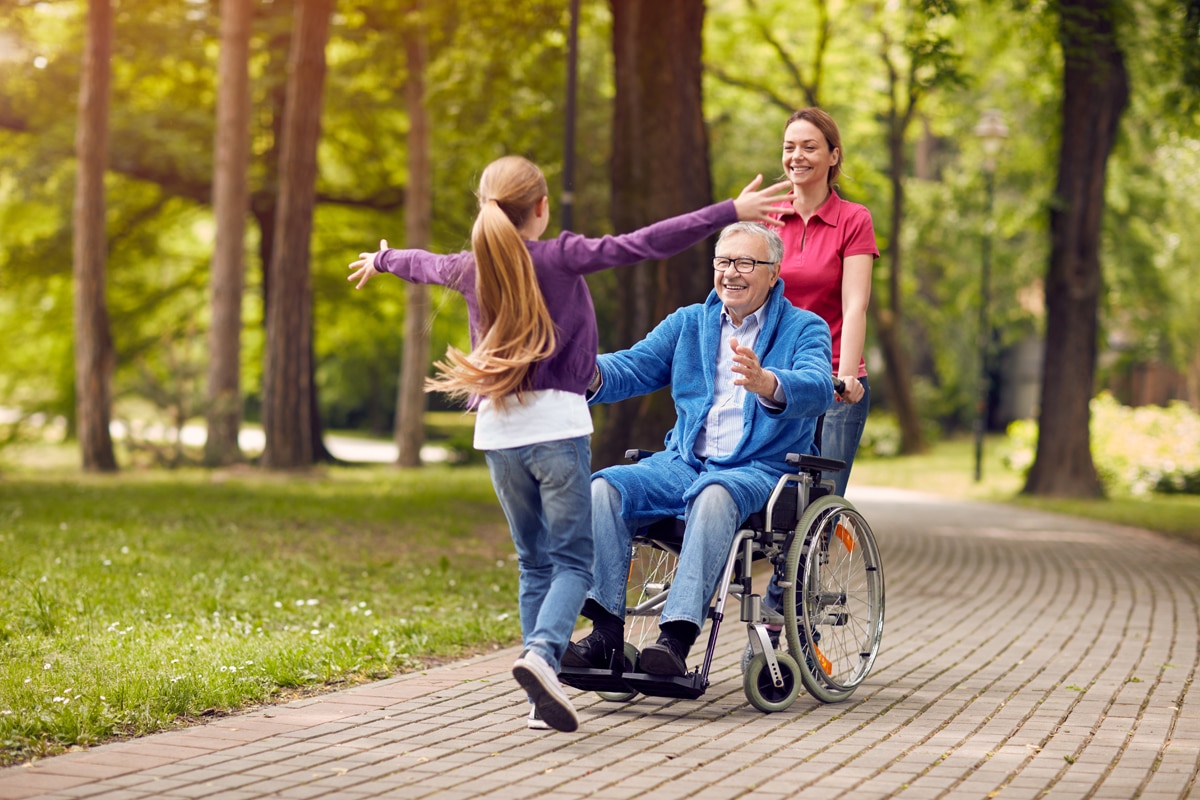 Outpatient therapy session